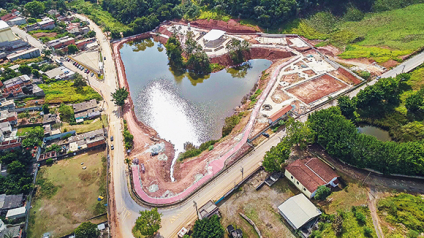 Parque do Refúgio dos Bandeirantes segue com obras em ritmo avançado