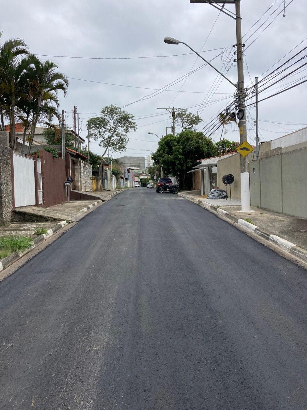 Asfalto Novo: revitaliza&ccedil;&atilde;o de ruas do Parque S&atilde;o George chega &agrave; etapa final