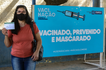 Prefeitura inicia vacinação para pessoas entre 40 e 42 anos a partir de quarta-feira (30)