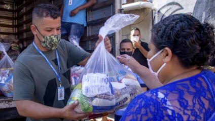 Ações da prefeitura somam 3 mil cestas básicas entregues à população