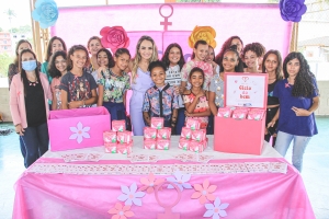 Programa Ciclo do Bem entrega absorventes para adolescentes