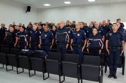 Cerimônia celebra os 24 anos da Guarda Municipal