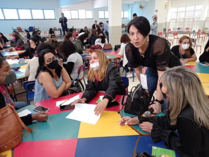 Workshop sobre sustentabilidade conscientiza educadores da Maternal Marisa Odaine