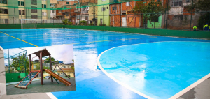 Prefeitura entrega reforma da quadra e da &aacute;rea de lazer do Munhoz J&uacute;nior