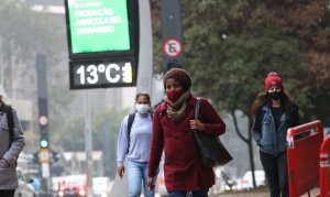 Temperatura despenca em SP a partir de quarta-feira, 28