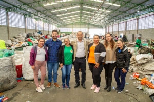 Cidade espera coletar 100% do lixo reciclado nos pr&oacute;ximos meses