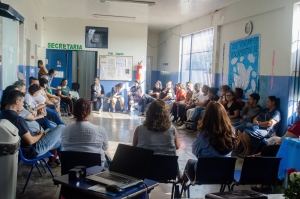 Ap&oacute;s trag&eacute;dia com professora, EMEB Prof Ant&ocirc;nio Gon&ccedil;alves promove acolhimento