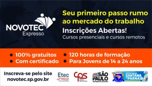 Prefeitura oferece Programa NovoTec para os jovens parnaibanos