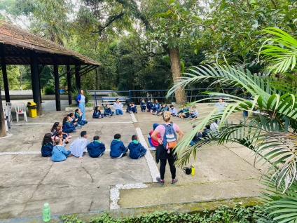 Alunos de Jandira têm passeio pedagógico e ambiental ao Portal Ecológico