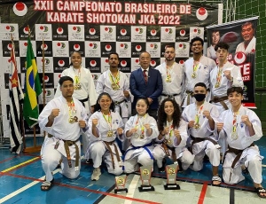 Barueri Esporte Forte participa com sucesso do Campeonato Brasileiro de Karat&ecirc;