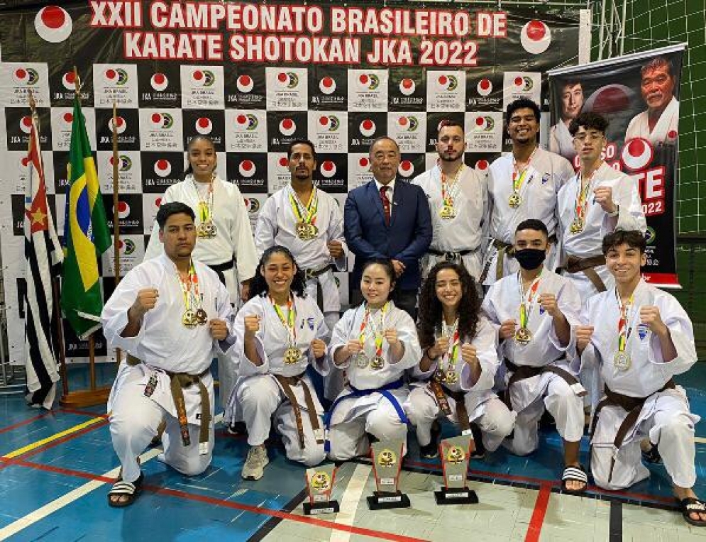 Barueri Esporte Forte participa com sucesso do Campeonato Brasileiro de Karat&ecirc;