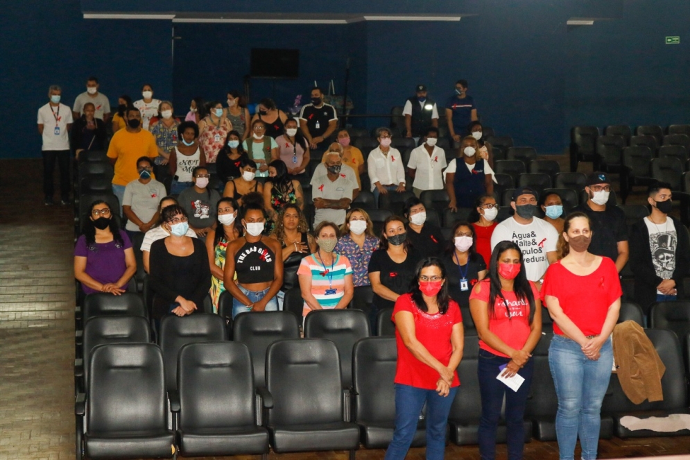 Sa&uacute;de de Jandira realiza evento sobre a luta contra o HIV e outras ISTS