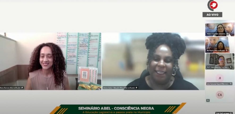 ABEL encerra Semin&aacute;rio Consci&ecirc;ncia Negra com programa&ccedil;&atilde;o ao vivo pela TV C&acirc;mara de Pouso Alegre