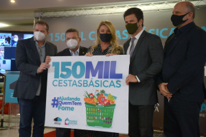 Alesp doa 150 mil cestas b&aacute;sicas para fam&iacute;lias em situa&ccedil;&atilde;o de vulnerabilidade social