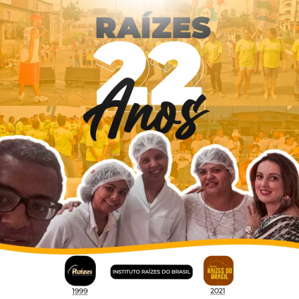 Instituto Raízes do Brasil comemora 22 anos de sucesso