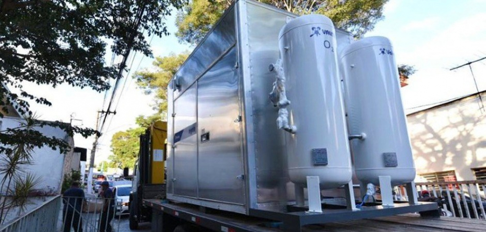 Hospital Dia Tito Lopes recebe miniusina de oxig&ecirc;nio