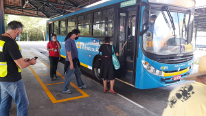 Semob sinaliza terminal rodovi&aacute;rio para evitar aglomera&ccedil;&atilde;o